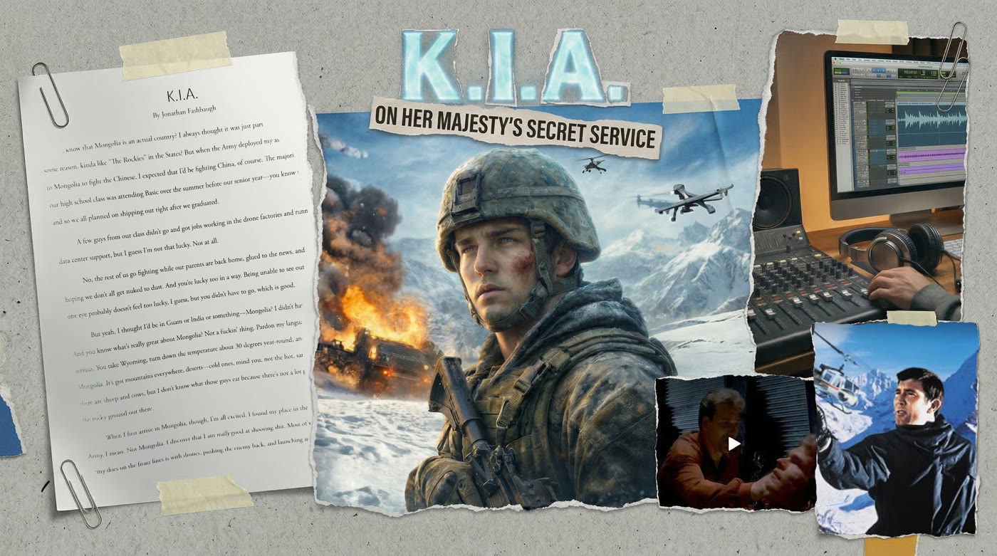 My Broken Sci-Fi Book: What I Learned From Turning K.I.A. Into An Audiobook